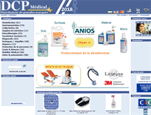 Tablet Screenshot of dcpmedical.com